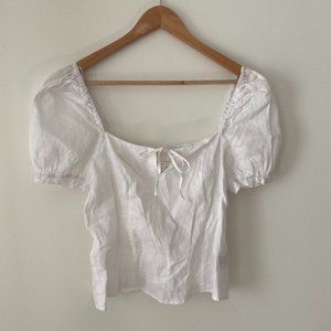 NEVER WORN H&M Linen Top